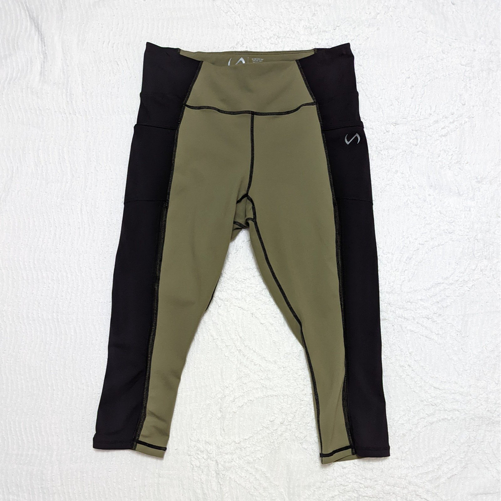 TLF Take Life Further Women's Size Large Stretch Nylon Gym Athleticwear Leggings